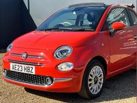 Used Fiat 500C 68 HP (50 kW) 2023 Orange Cabriolet