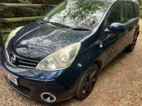 Used Nissan Note N-TEC 110 HP (80 kW) 2012 Blue Hatchback