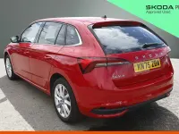 Used Skoda Scala SE L 115 HP (84 kW) 2025 Velvet red metallic Hatchback