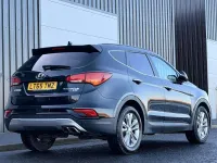 Begagnad Hyundai Santa Fe Premium 2015 Svart SUV