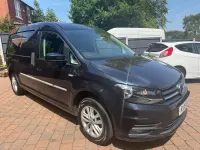 Used VW Caddy Maxi Highline 102 HP (75 kW) 2019 Blue MPV