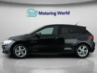 Used VW Polo R-line 95 HP (69 kW) 2023 Black Hatchback