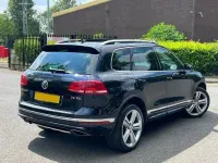 Used VW Touareg R-line Plus 2017 Blue SUV