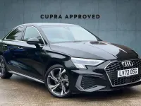 Used Audi A3 S-Line 108 HP (79 kW) 2022 Black Sedan