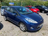 Used Ford Fiesta Zetec 82 HP (60 kW) 2010 Blue Hatchback