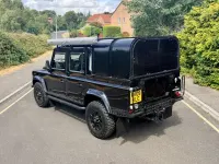 Used Land Rover Defender 122 HP (89 kW) 2009 Black Cabriolet