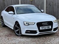 Used Audi A5 Black Edition 177 HP (130 kW) 2013 White Coupe