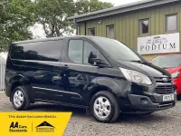 Used Ford Transit Custom Limited 130 HP (95 kW) 2017 Black Van
