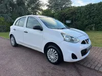 Used Nissan Micra Visia 2014 White Hatchback