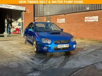 Używany Subaru Impreza 221 KM (162 kW) 2005 Niebieski Sedan/Limuzyna