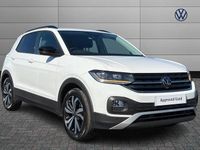 Used VW T-Cross Black Edition 95 HP (69 kW) 2023 White SUV
