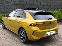 Used Vauxhall Astra Ultimate 130 HP (95 kW) 2023 Yellow/black Hatchback