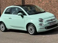 Used Fiat 500 Lounge 69 HP (50 kW) 2017 Green Hatchback