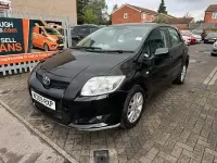 Used Toyota Auris 124 HP (91 kW) 2009 Black Hatchback