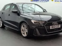 Used Audi A1 Sportback S-Line 2021 Black Hatchback