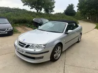 Used Saab 9-3 Aero 207 HP (152 kW) 2005 Silver Cabriolet