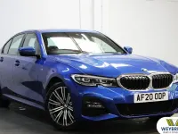 Used BMW 330e M Sport 292 HP (214 kW) 2020 Portimao blue Sedan