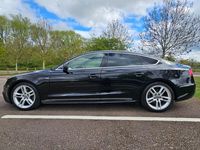Used Audi A5 Sportback S-Line 230 HP (169 kW) 2015 Black Hatchback