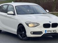 Used BMW 116 Sport Line 2012 White Hatchback