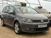 Used VW Touran SE 105 HP (77 kW) 2013 Grey MPV