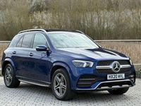 Used Mercedes GLE300 AMG line 2020 Blue Estate