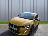 Used Peugeot e-208 Premium 98 kW (134 HP) 2022 Yellow Hatchback