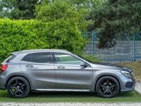 used Mercedes GLA250 Gla-Class 2.04MATIC AMG LINE PREMIUM PLUS 5d 211 BHP PAN ROOF, R/CAM, HEATED LEATHER