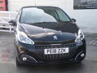Used Peugeot 208 2018 Black Hatchback
