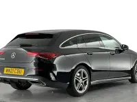 Used Mercedes CLA250 AMG line 224 HP (164 kW) 2021 Black Coupe