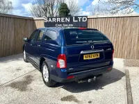 Used SsangYong Korando 175 HP (128 kW) 2012 Blue SUV