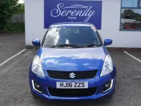 Begagnad Suzuki Swift SZ-L 94 HK (69 kW) 2016 Blå Halvkombi