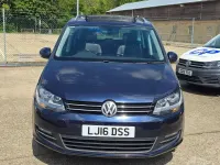 Used VW Sharan SEL 150 HP (110 kW) 2016 Blue MPV