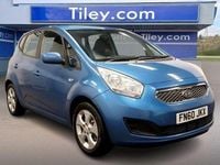 Used Kia Venga 125 HP (91 kW) 2010 Blue Hatchback