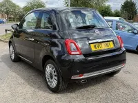 Used Fiat 500 Lounge 69 HP (50 kW) 2017 Crossover black Hatchback