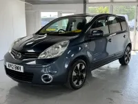 Used Nissan Note N-TEC 110 HP (80 kW) 2012 Blue Hatchback