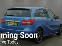 Used Mercedes B180 109 HP (80 kW) 2014 Blue Hatchback