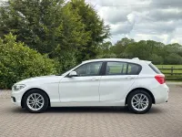 Used BMW 116 Comfort Edition 2018 White Hatchback
