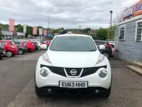 Used Nissan Juke Acenta 117 HP (86 kW) 2013 White SUV