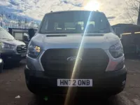 Used Ford Transit 130 HP (95 kW) 2022 White Cabriolet