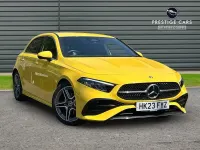 Used Mercedes A180 Executive 134 HP (98 kW) 2023 Yellow Hatchback