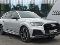 Begagnad Audi Q7 Black Edition 281 HK (206 kW) 2022 Silver SUV