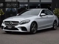 Used Mercedes C220 AMG Line Premium 2020 Silver Sedan