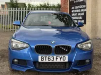 Used BMW 116 M Sport 114 HP (83 kW) 2013 Blue Hatchback