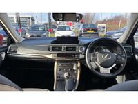 Used Lexus CT200h 136 HP (100 kW) 2019 Red Hatchback