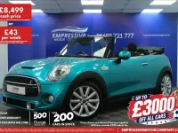 Used Mini Cooper S Cabriolet 192 HP (141 kW) 2016 Turquoise Cabriolet