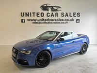 Begagnad Audi A5 Cabriolet S-Line 2016 Blå Cab