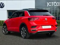 Used VW T-Roc R-line 150 HP (110 kW) 2018 Red SUV