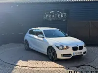 Used BMW 116 Sport Line 136 HP (100 kW) 2013 White Hatchback