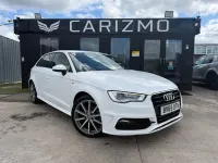 Used Audi A3 S-Line 2015 White Hatchback