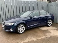 Used Audi A3 Sport 110 HP (80 kW) 2016 Blue Sedan